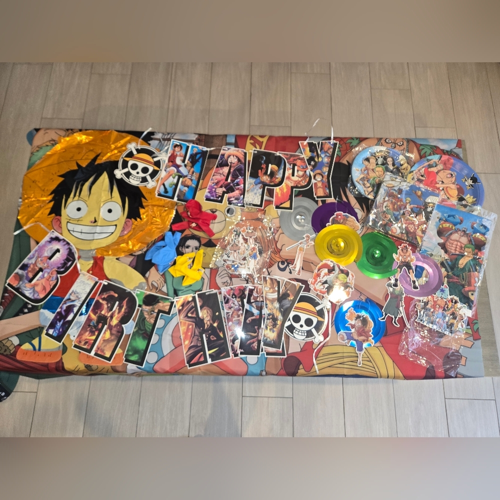 One Piece Birthday Party Set